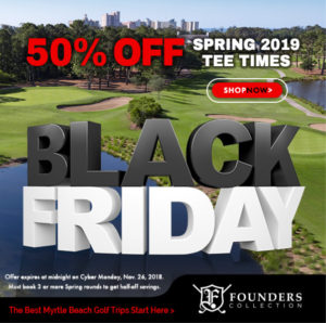 Black friday tee times sale