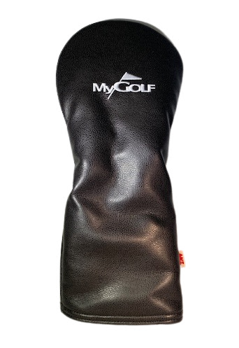 AM&E Black Driver Headcover with MyGolf logo