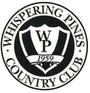 country club of whispering pines logo in myrtle beach