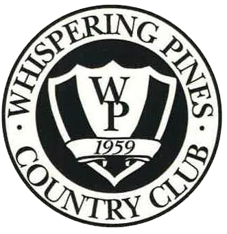 country club of whispering pines logo in myrtle beach