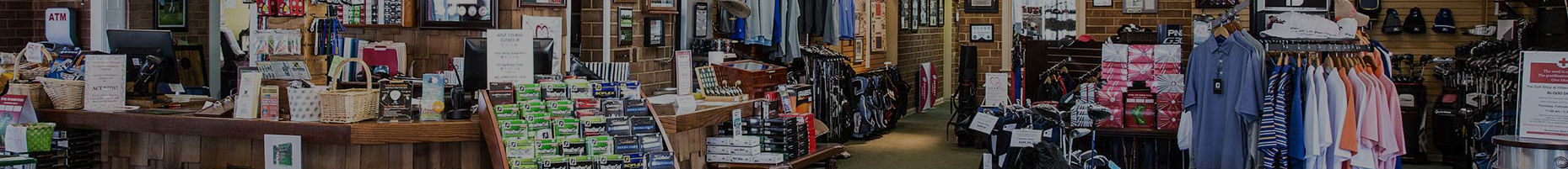 golf shop merchandise