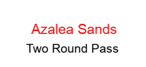 azales sands golf two round pass