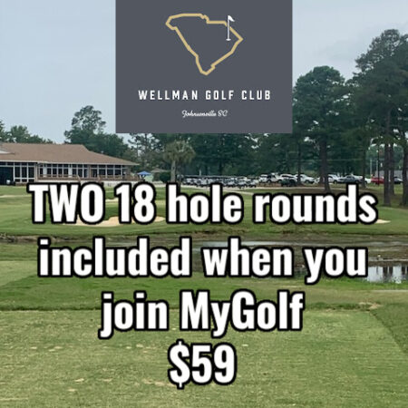 Yearly Membership & Two 18 Rounds at The Wellman Golf Club